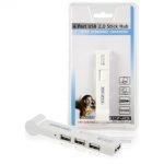 Matka Laturi Usb Hub 2.0,  4-porttia/väylää