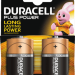 Plus Power D Batteries, 2pk