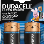 Ultra Power D Batteries, 2pk