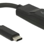 DeLOCK sovitin, USB-C - DP, 4096x2160 60Hz, DP 1.2, musta