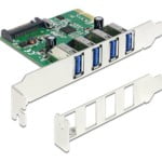 Delock PCI Express Card > 4 x external USB 3.0