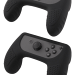 DELTACO GAMING silikoninen kädensija Joy-Con-peliohjaimelle, musta