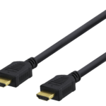 DELTACO HDMI-kaapeli, High-Speed, 10 m, Ethernet, 4K UHD, must