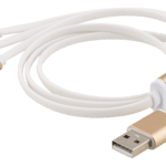 EPZI yleiskäytt. latauskaapeli, USB-C, Lightning, Micro USB, USB-A, 1m