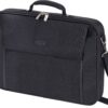 Dicota Base, nyloninen laukku, 15-17,3", 2 tasku, 2 lokeroa, musta