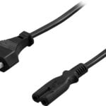 Laitekaapeli, ei maadoitettu, suora CEE 7/16 - suora IEC 60320 C7  3m