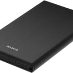DELTACO ulkoinen kotelo 1x2,5" SATA 6Gb/s-kiintolevy, USB3, musta