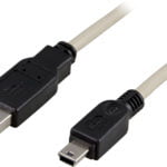 USB kaapeli A-MiniB u-u, 0,5m