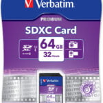 Verbatim flash-muistikortti - 64 GB - SDXC - UHS Class 1