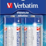 Verbatim  paristot D(LR20), 2x Alkaline, 1,5 V