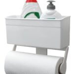 Eurotrail Keittiörullapidike säilytyslaatikolla - valkoinen