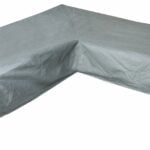 Eurotrail suojapeite L-muotoinen - SFS - 255 x 305 x 100/70 cm - Oikea - Harmaa