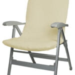 Eurotrail Terry -istuinsuoja - Pehmustettu - Beige