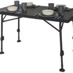 Eurotrail St. Gobain M - Retkipöytä - Suuri - antrasiitti