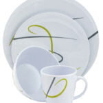 Eurotrail-pöytäastiat Wien - melamiini