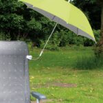 Eurotrail-sateenvarjo - vihreä