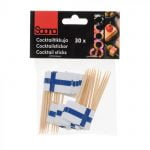 Suomen lippu cocktailtikut 30 kpl, Lahjaksi, Tuliaiseksi, Juhliin