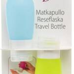 Matkapullot silikoni 90ml 2kpl, Lentomatkalle, Flight bottles for travel