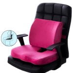 Istuintyyny + ristiseläntukityyny setti, Ergonominen, Automatka, Toimisto, Apuväline