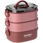 Eväsrasiat - Lounaslaatikot - Lounasrasiat + Lusikkahaarukka, 3-kerros