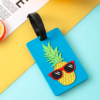 Matkalaukun nimilappu Ananas, nimi- ja osoitelappu - Luggage tag Travel