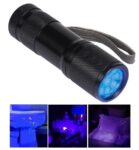 Taskulamppu Led UV, Setelintunnistin, Tahratunnistin, Bedbugs, Lutikat