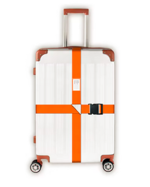 3-piste matkalaukkuvyö, Nimi- ja osoitelapulla, Travel Luggage Straps Suitcase