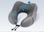 U-muotoinen niskatuki, niskatyyny, memory foam