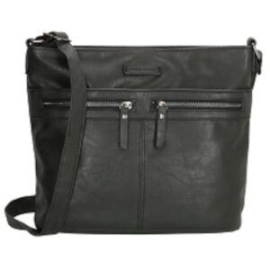 Enrico Benetti crossbody olkalaukku, ajaton malli, useat taskut