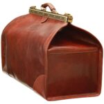 Nahkainen “Old America” -laukku