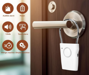 Matka ovihälytin, Varashälytin, Murtohälytin - Travel Door Alarm