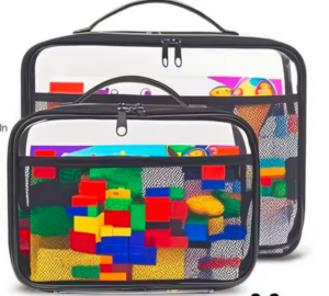 Pakkauskuutiot 2kpl, läpinäkyvä, Tsa-friendly, Travel