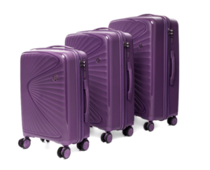 Matkalaukkusetti 3kpl - luumu