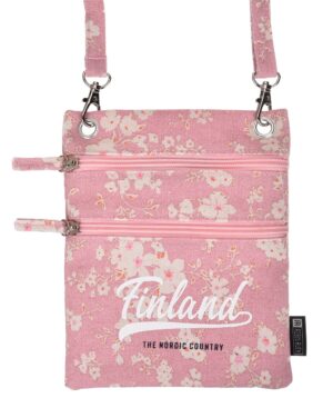 Suomi Finland, Suomituote Passilaukku, Kaulalaukku, Kaulakukkaro