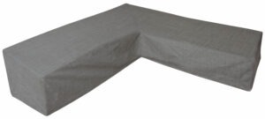 Eurotrail-päällinen L-muotoiseen kulmasohvaan, Cantonic, 325x325x100/70cm, Harmaa