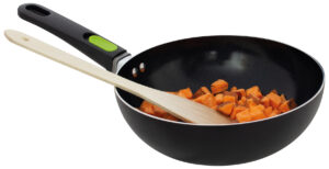 Eurotrail alumiininen wok-pannu keraamisella pinnoitteella, Ø24 cm
