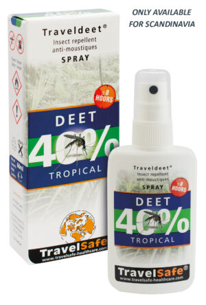 TravelSafe TravelDEET 40% - Suihke 60 ml - SKANNAA