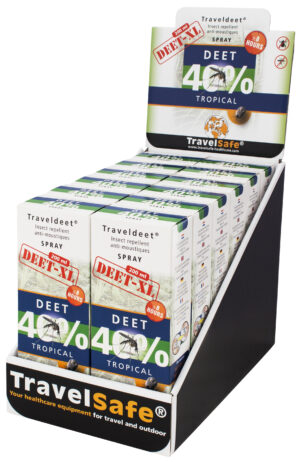 TravelSafe 40% DEET XL - Suihke 200 ml