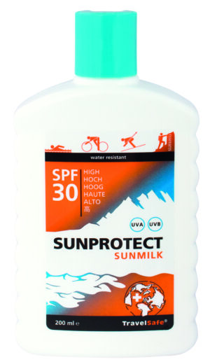 TravelSafe SunProtect - aurinkosuojakerroin 30 + ILMAINEN AURINKOVOIDE