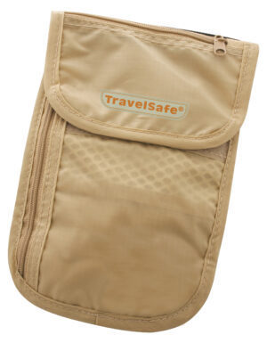 TravelSafe Check Out – Kaulapussi – Beige