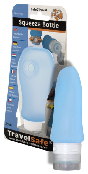 TravelSafe Squeeze -pullo - Sininen