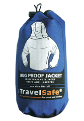 TravelSafe-hyönteissuojattu matkatakki