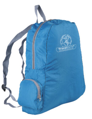 TravelSafe Mini -reppu – Kokoontaitettava – Sininen