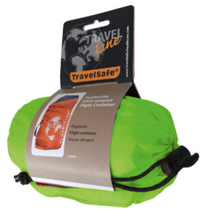 TravelSafe-lentosäiliö – Fluoresoiva vihreä