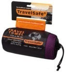 TravelSafe-mikrokuituinen matkapyyhe M – Sininen